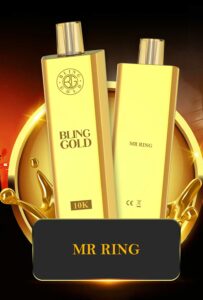 TheCrystalBling Gold Vape with 10000 Puffs