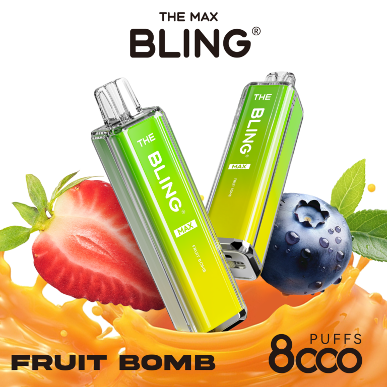 TheBlingMax Vape with 8000+ Puffs
