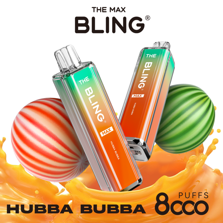 TheBlingMax Vape with 8000+ Puffs