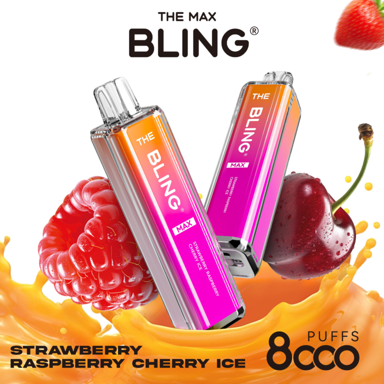 TheBlingMax Vape with 8000+ Puffs